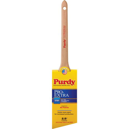 Pinceau Pro-Extra Dale, Mat&eacute;riau m&eacute;lang&eacute;, Manche Bois, Largeur de 2-1/2" Rock Safety Industrial Ltd