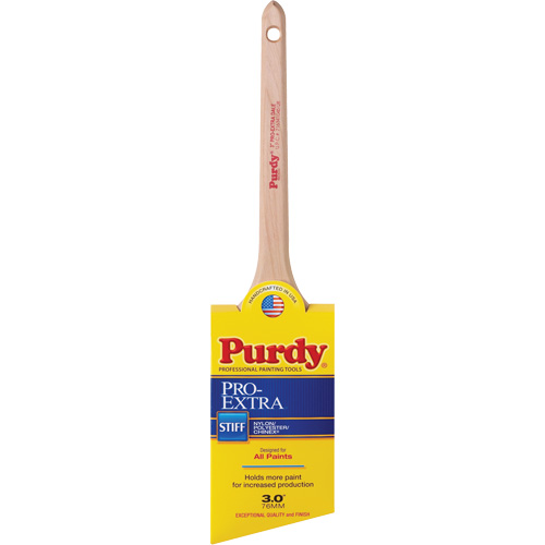 Pro-Extra Dale Paint Brush, Blended Material, Wood Handle, 3" Width Rock Safety Industrial Ltd