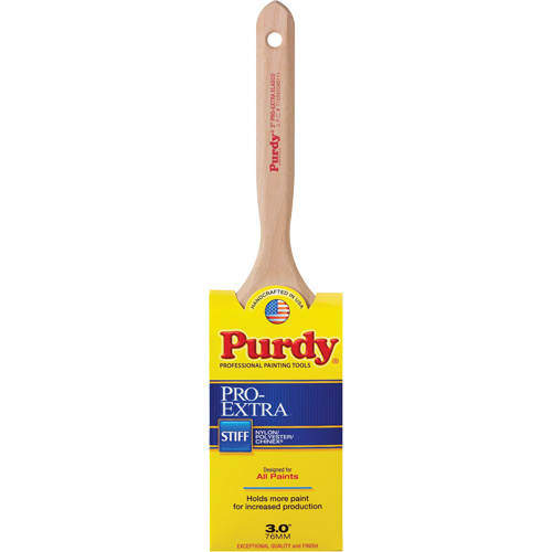 Pro-Extra Elasco Paint Brush, Blended Material, Wood Handle, 3" Width Rock Safety Industrial Ltd