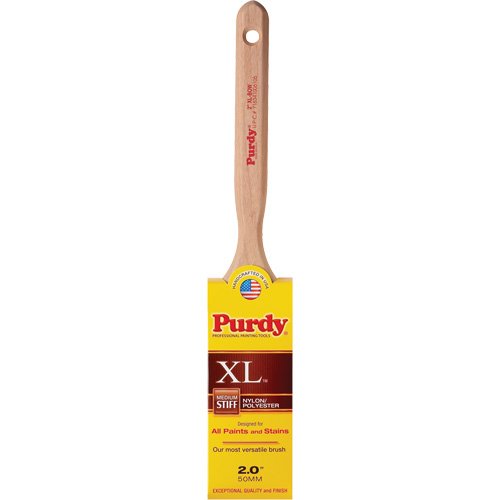 Pinceau XL Bow, Poly/nylon, Manche Bois, Largeur de 2" Rock Safety Industrial Ltd