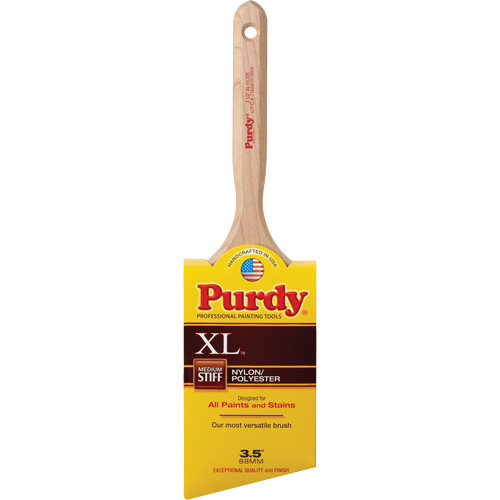 XL Glide Paint Brush, Poly/Nylon, Wood Handle, 3-1/2" Width Rock Safety Industrial Ltd