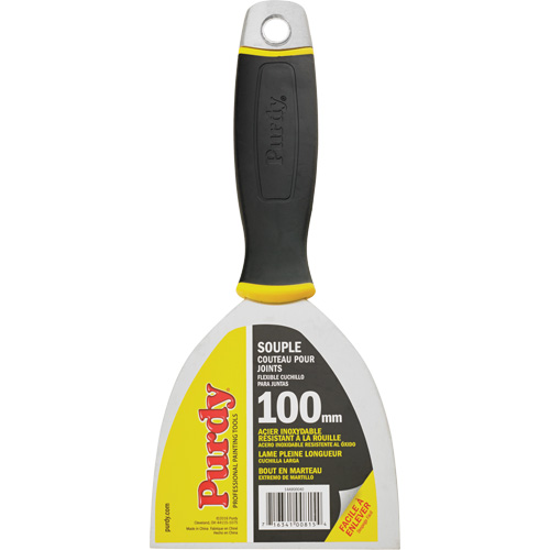 Couteau &agrave; joints de premi&egrave;re qualit&eacute;, Lame Acier inoxydable, Largeur 4", Manche Plastique Rock Safety Industrial Ltd