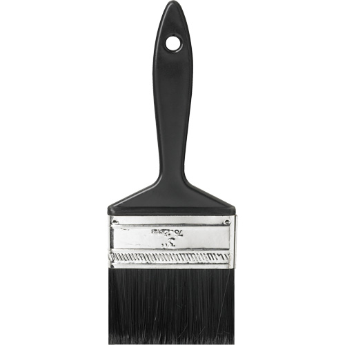 Pinceau &eacute;conomique, Polyol&eacute;fine, Manche Plastique, Largeur de 3" Rock Safety Industrial Ltd