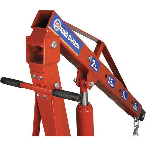 2-Ton Folding Shop Crane, 4000 lbs. (2 tons) Capacity Rock Safety Industrial Ltd