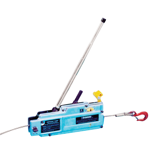 Palan &agrave; c&acirc;ble d'acier Tirfor - T508D, Diam&egrave;tre du fil 5/16", Capacit&eacute; 2000 lb (1 tonne) Rock Safety Industrial Ltd