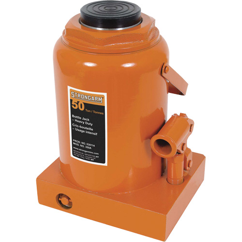 350A Cric-bouteille, 50 tonne(s), 19-3/4" Hauteur &eacute;lev&eacute;e Rock Safety Industrial Ltd