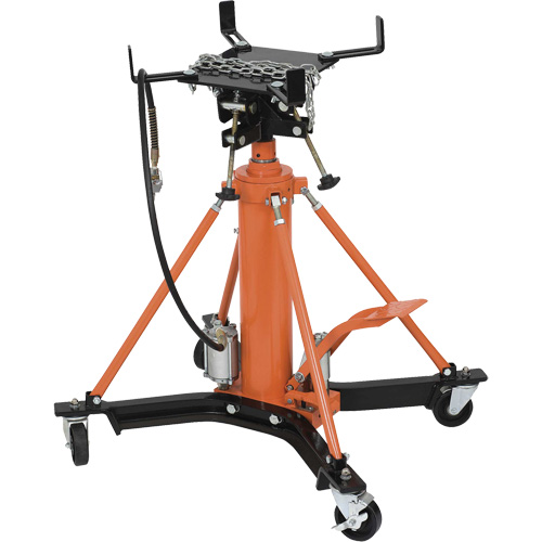 High Lift Air/Hydraulic 2-Stage Transmission Jack, 1 Ton(s) Lifting Capacity Rock Safety Industrial Ltd