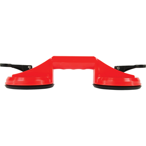 Ventouses de levage manuel - Ventouses doubles, 66 lb Capacit&eacute;, 4-5/8", Levier, 13" Longueur de la manche Rock Safety Industrial Ltd