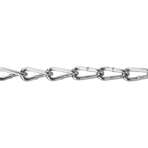 Chaînes, Acier au carbone, #3 x 100' (30,4 m) l, Calibre 30, Charge d'utilisation 255 lb (0,1275 tonne) Rock Safety Industrial Ltd
