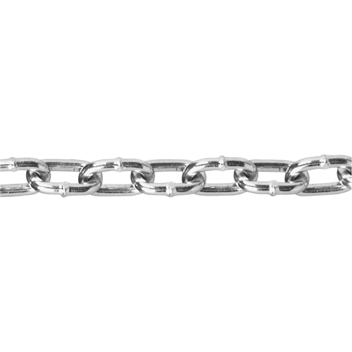 Chaînes, Acier au carbone, #3 x 100' (30,4 m) l, Calibre 30, Charge d'utilisation 270 lb (0,135 tonne) Rock Safety Industrial Ltd