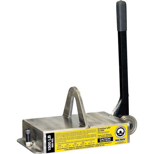 Aimants Creative Lift, Capacit&eacute; de retenue 1500 lb (0,75 tonne), 14-3/4" lo x 7-1/4" la x 6-3/4" h Rock Safety Industrial Ltd