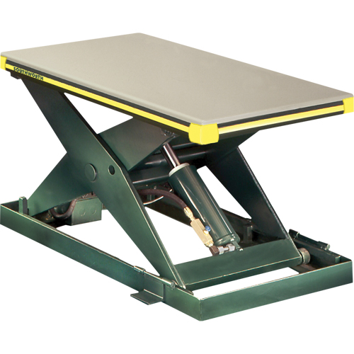 Hydraulic Backsaver Scissor Lift Table, Steel, 48" L x 36" W, 2000 lbs. Capacity Rock Safety Industrial Ltd