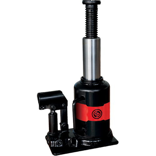 Cric-bouteille, 12 tonnes, 10-4/5" Hauteur &eacute;lev&eacute;e Rock Safety Industrial Ltd