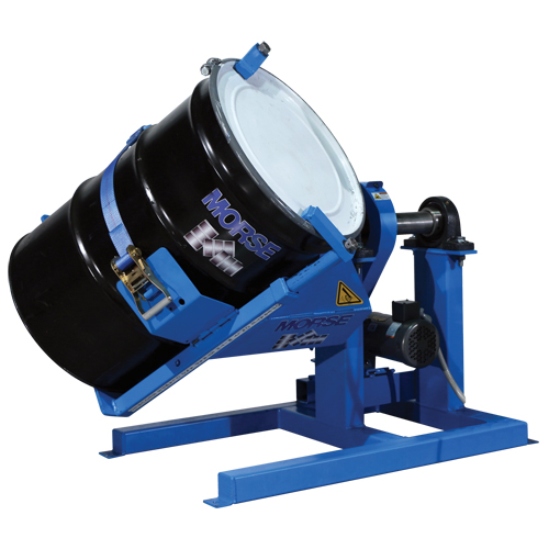 Drum Tumbler, 55 US gal. (45 Imperial Gal.) Capacity, Fixed Speed, 1 HP Rock Safety Industrial Ltd
