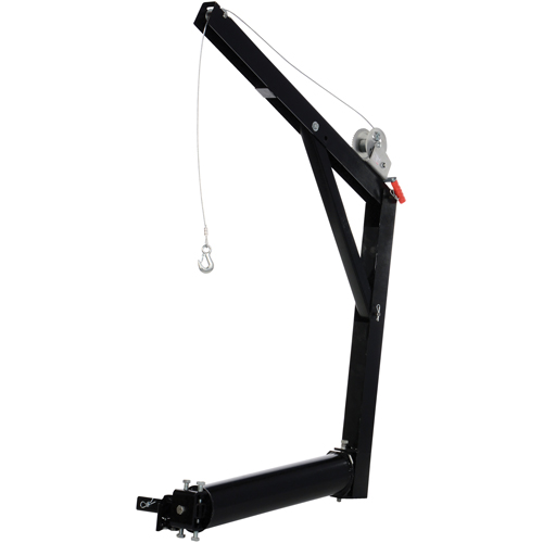 Hitch Mounted Truck Jib Crane, 600 lbs. (0.3 tons) Capacity, 84-5/8" Max. Clearance Rock Safety Industrial Ltd