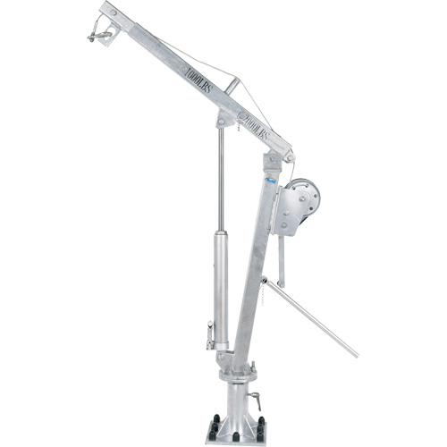 Winch Operated Truck Jib Crane, 1000 lbs. (0.5 tons) Capacity, 97" Max. Clearance Rock Safety Industrial Ltd