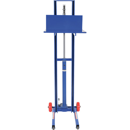 Hydraulic Platform Lift Stacker, Foot Pump Operated, 400 lbs. Capacity, 51-1/8" Max Lift Rock Safety Industrial Ltd