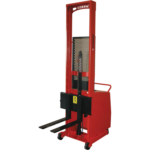 64" Lift Counter-Balance Powered Stacker Rock Safety Industrial Ltd