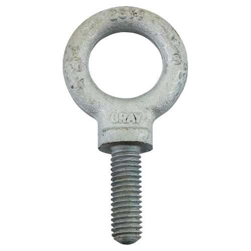 Boulon &agrave; œil, 1-13/16" dia, 1-3/8" lo, Galvanis&eacute;, 2000 lb (1 tonne) capacit&eacute; Rock Safety Industrial Ltd