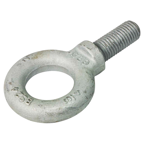 Boulon &agrave; œil, 2-13/16" dia, 2" lo, Galvanis&eacute;, 7200 lb (3,6 tonnes) capacit&eacute; Rock Safety Industrial Ltd