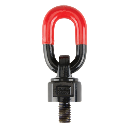 Anneaux de treuil de levage pivotant, 1/4", Longueur du filetage 13 mm, Acier alli&eacute; Rock Safety Industrial Ltd