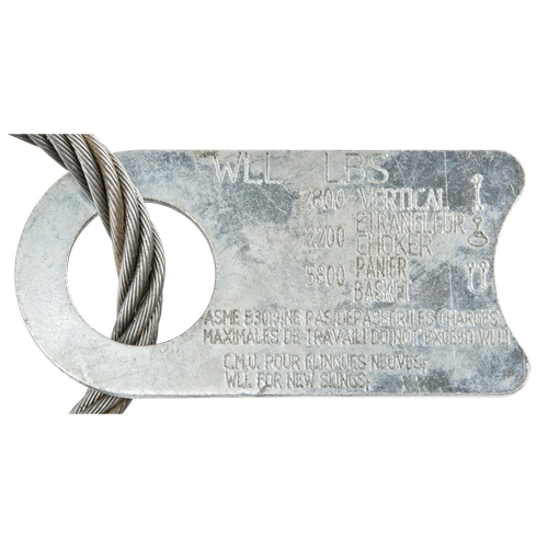 Wire Rope Lifting Sling - Eye & Eye Rock Safety Industrial Ltd