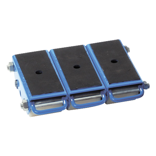 Patin &agrave; 6 galets en polyur&eacute;thane Pakrol Rock Safety Industrial Ltd