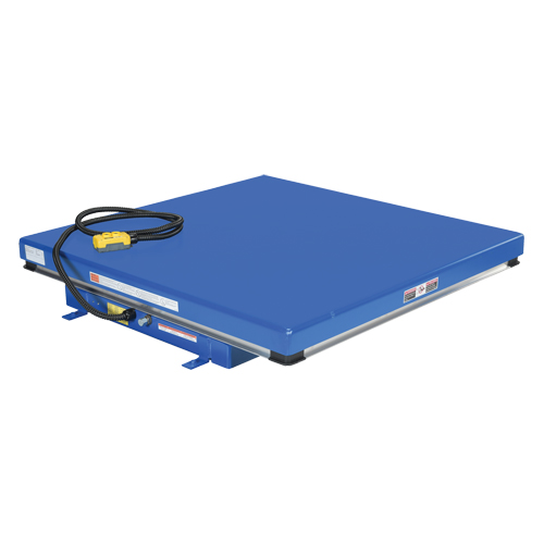 Hydraulic Scissor Lift Table, Steel, 72" L x 48" W, 3000 lbs. Cap. Rock Safety Industrial Ltd