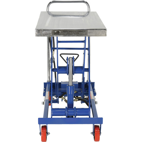 Pneumatic Hydraulic Scissor Lift Table, Steel, 32-1/2" L x 19-3/4" W, 1000 lbs. Cap. Rock Safety Industrial Ltd