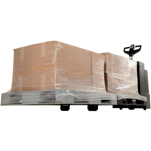 Transpalette &eacute;lectrique motoris&eacute; a/plateforme &agrave; conducteur debout, Capacit&eacute; 4500 lb, 96" lo x 30" la Rock Safety Industrial Ltd