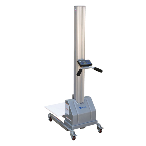 Quick Lift Stacker, Electric Operated, 175 lbs. Capacity, 57" Max Lift Rock Safety Industrial Ltd