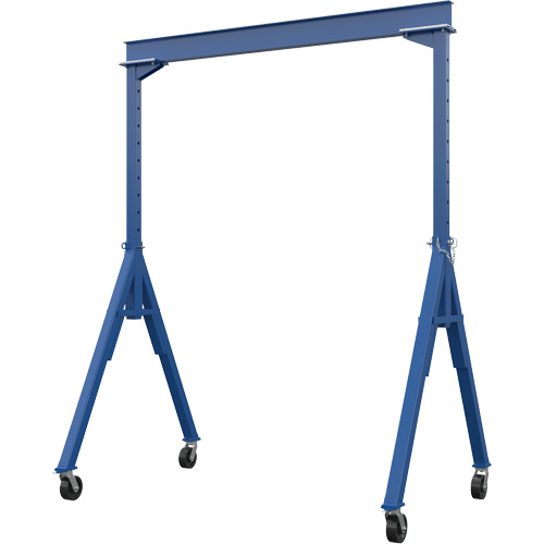 Adjustable Height Gantry Crane, 10' L, 2000 lbs. (1 tons) Capacity Rock Safety Industrial Ltd