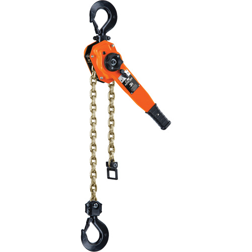 Series 653-A Ratchet Lever Hoist, 10' Lift, 6000 lbs. (3 tons) Capacity, Steel Chain Rock Safety Industrial Ltd