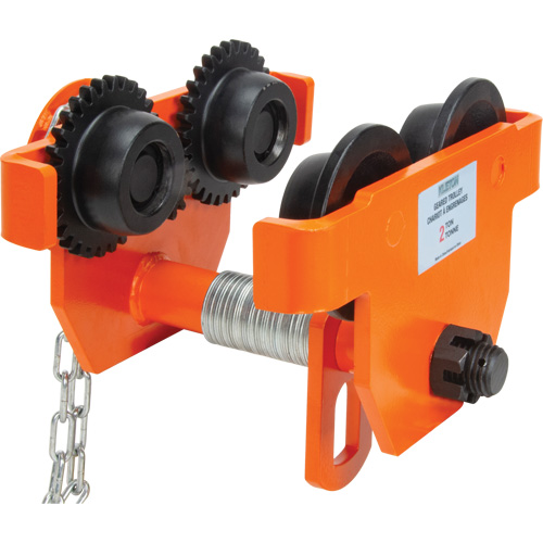 Chariot r&eacute;glable avec plaques de s&eacute;curit&eacute;, 6000 lb (3 tonnes) Capacit&eacute;, 3-15/16" - 5-14/16" Rock Safety Industrial Ltd