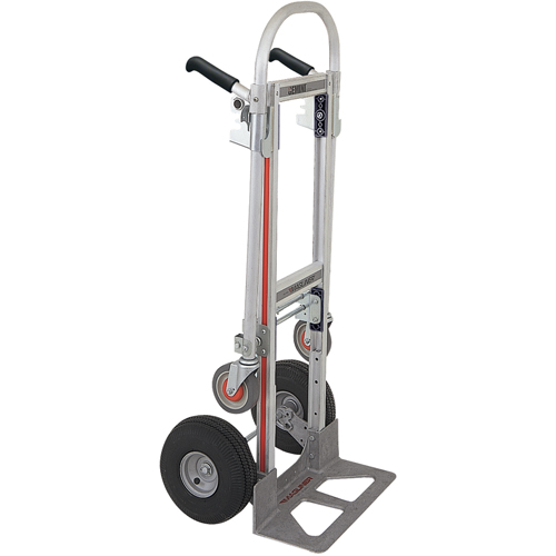 Diables transformables Gemini, Aluminium, Capacit&eacute; 1000 lb Rock Safety Industrial Ltd