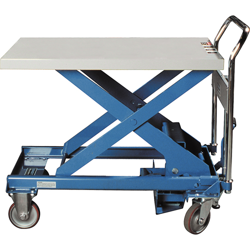 Dandy Lift Scissor Lift Table, 28" L x 17-7/10" W, Steel, 330 lbs. Capacity Rock Safety Industrial Ltd