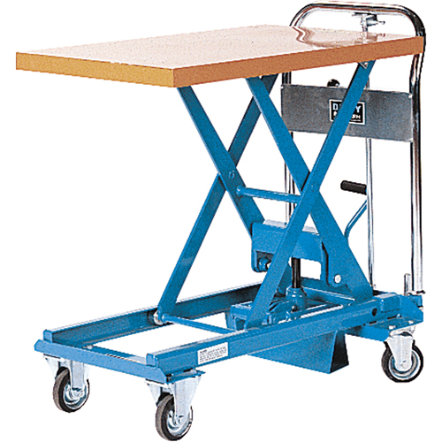 Dandy Lift Scissor Lift Table, 31-1/2" L x 19-7/10" W, Steel, 550 lbs. Capacity Rock Safety Industrial Ltd