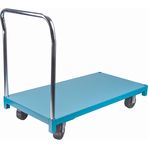 Platform Truck, 36" L x 24" W, 900 lbs. Capacity, Polyolefin Casters Rock Safety Industrial Ltd