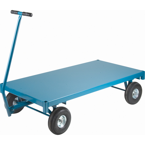 Platform Trucks - Ergonomic Platform Wagon Trucks, 30" W x 60" L, 1000 lbs. Capacity Rock Safety Industrial Ltd