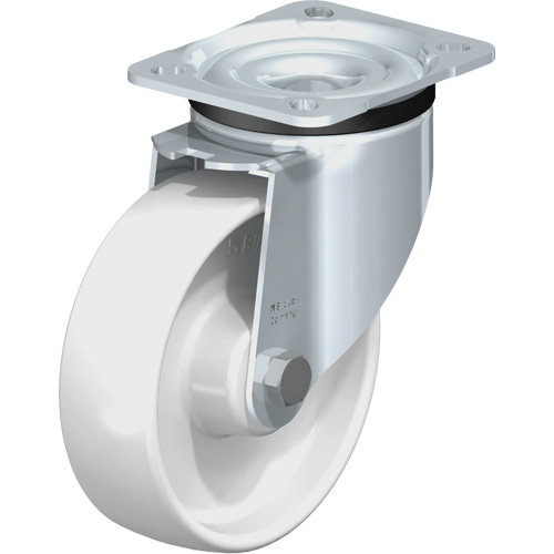 Roulette non-marquante, Pivotant, 5" (127 mm), Polyamide, 440 lb (199,58 kg) Rock Safety Industrial Ltd