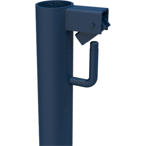 Accessoires pour &eacute;chafaudage - Poteau de garde-corps a/support, Poteau de garde-corps, 6" la x 56" h Rock Safety Industrial Ltd