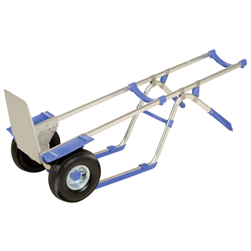 Diable ergonomique, Prise Combinaison, Aluminium, Hauteur de 52", Capacit&eacute; 350 lb Rock Safety Industrial Ltd