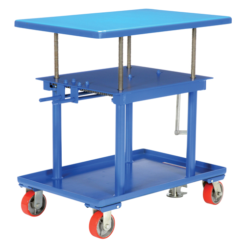 Table &eacute;l&eacute;vatrice hydraulique, 24" lo x 36" la, Acier, Capacit&eacute; 2000 lb Rock Safety Industrial Ltd