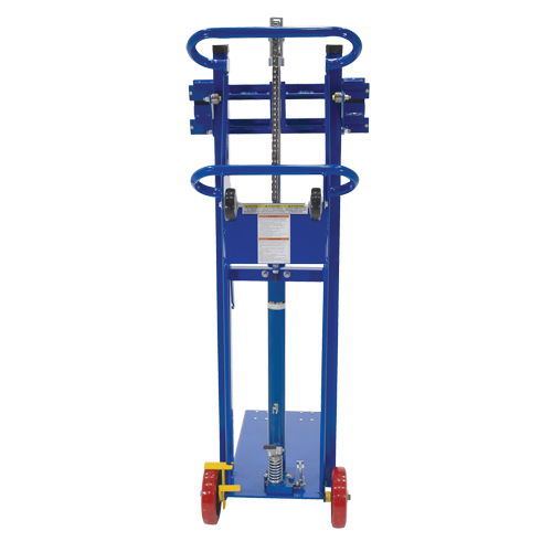 Empileur &agrave; plateforme, M&eacute;canisme Pompe au pied, Capacit&eacute; de 750 lb, Levage max de 52" Rock Safety Industrial Ltd