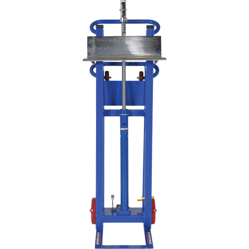 Gerbeur &agrave; plateforme hydraulique, M&eacute;canisme Pompe au pied, Capacit&eacute; de 750 lb, Levage max de 52" Rock Safety Industrial Ltd