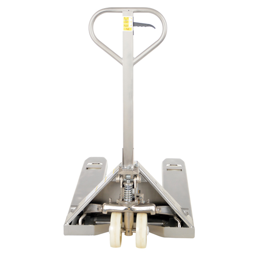 Transpalette, Acier inoxydable, 48" lo x 27" la, Capacit&eacute; 5500 lb Rock Safety Industrial Ltd