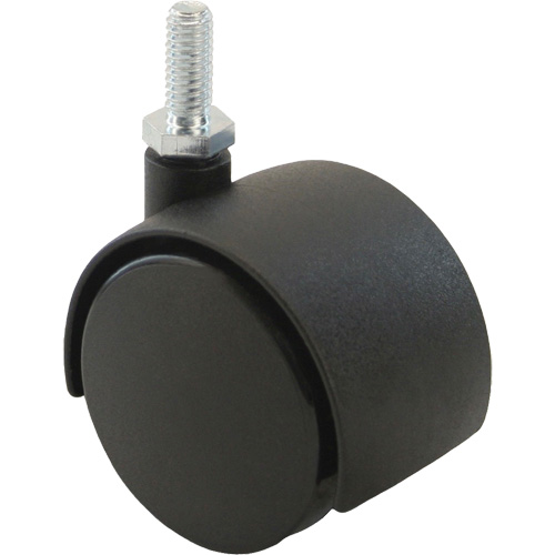 Roulette &agrave; roue double (s&eacute;ries 300/400), Pivotant, Diam&egrave;tre 2" (51 mm), Capacit&eacute; 75 lb (34 kg) Rock Safety Industrial Ltd