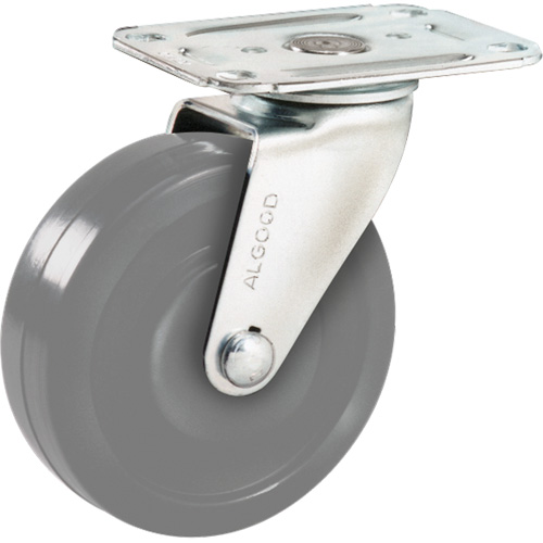 Roulette &agrave; usage l&eacute;ger, Fixe, 3" (76 mm), Ur&eacute;thane, 150 lb (68 kg) Rock Safety Industrial Ltd