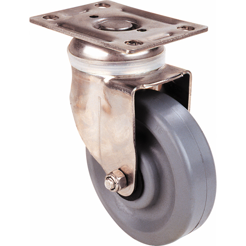 Roulette &agrave; usage moyen, Fixe, 4" (101,6 mm), Ph&eacute;nolique haute temp., 250 lb (113 kg) Rock Safety Industrial Ltd