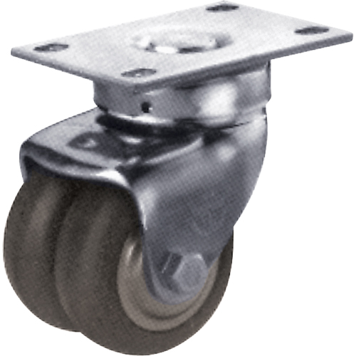 Roulette &agrave; usage g&eacute;n&eacute;ral, Pivotant, 2-1/2" (63,5 mm), N&eacute;opr&egrave;ne, 300 lb (136 kg) Rock Safety Industrial Ltd